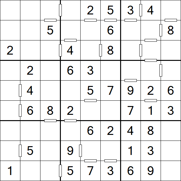 Consecutive Sudoku - Fácil