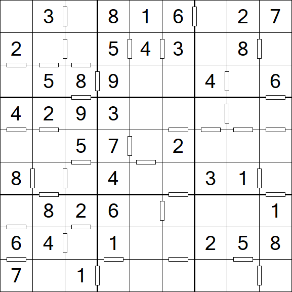 Consecutive Sudoku - Fácil
