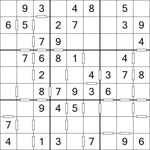 Consecutive Sudoku - Easy