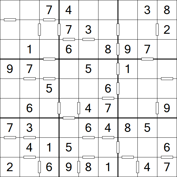 Consecutive Sudoku - Simple