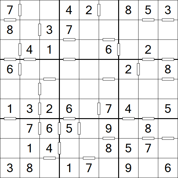 Consecutive Sudoku - Simple
