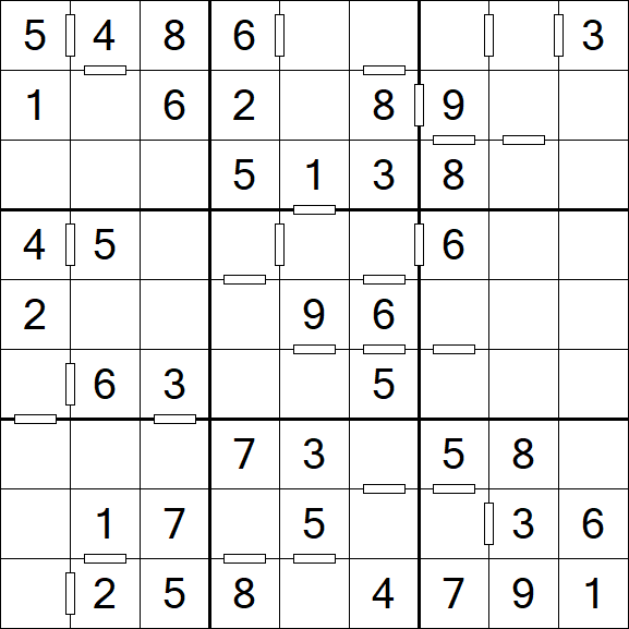 Consecutive Sudoku - Simple