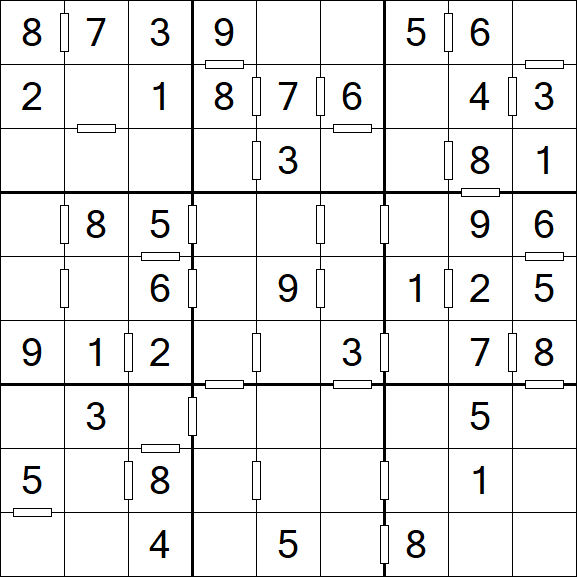 Consecutive Sudoku - Simple