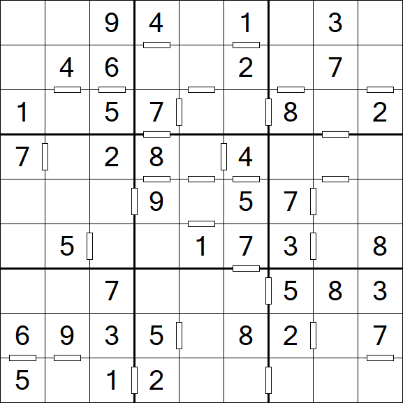Consecutive Sudoku - Simple