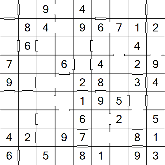 Consecutive Sudoku - Simple