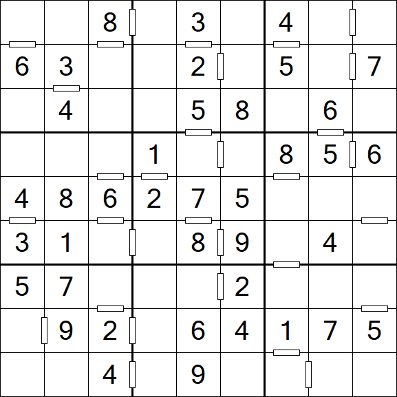 Consecutive Sudoku - Simple