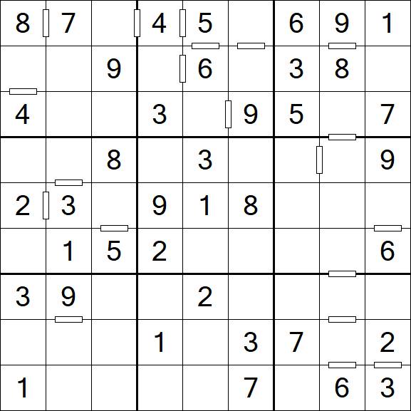 Consecutive Sudoku - Simple