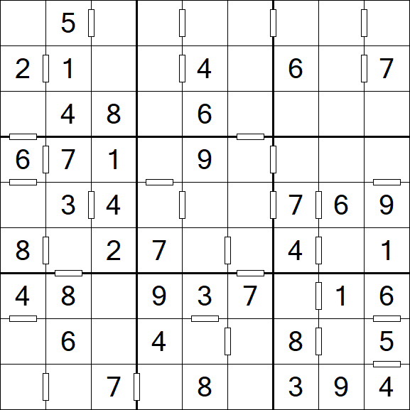 Consecutive Sudoku - Easy