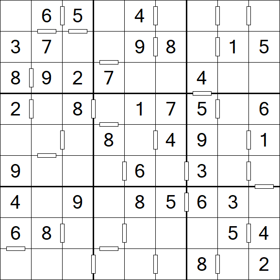Consecutive Sudoku - Simple