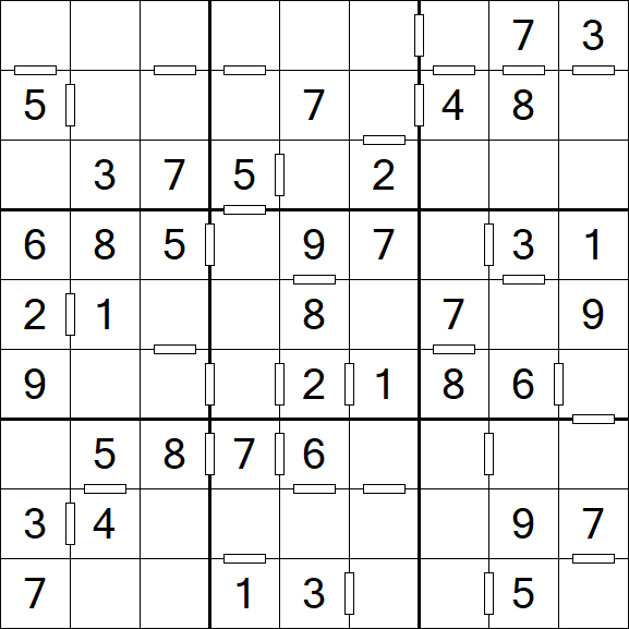 Consecutive Sudoku - Simple