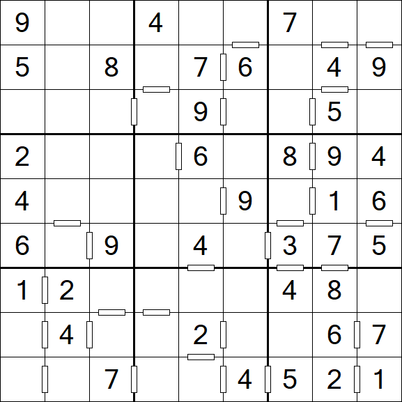 Consecutive Sudoku - Easy