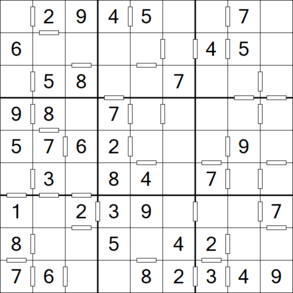 Consecutive Sudoku - Easy