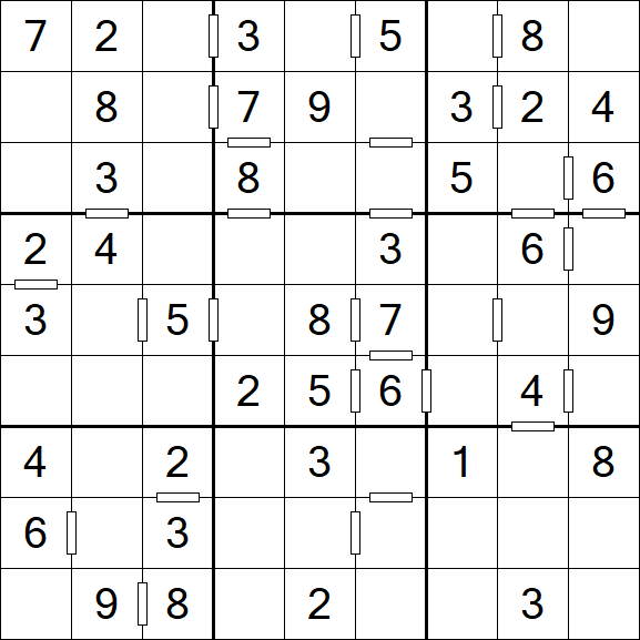 Consecutive Sudoku - Simple
