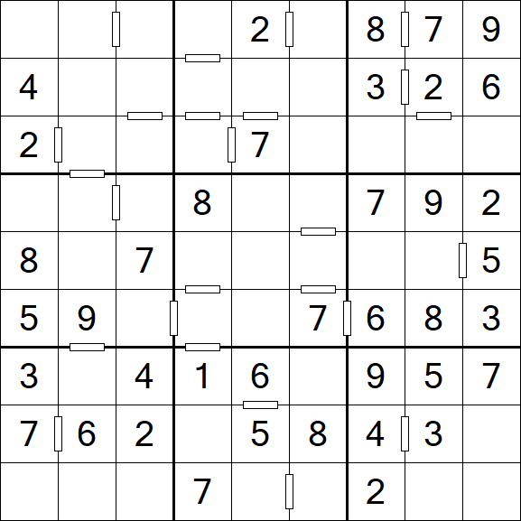 Consecutive Sudoku - Simple