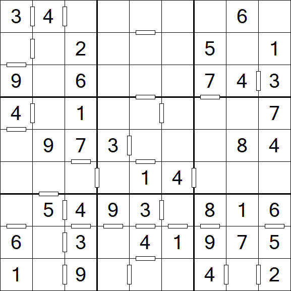Consecutive Sudoku - Simple