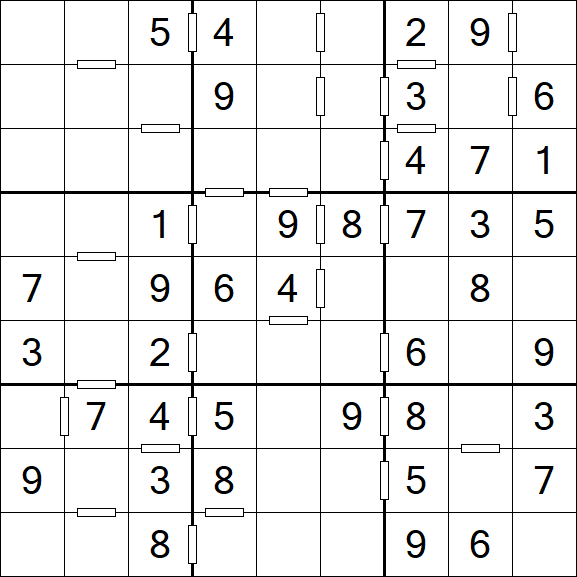 Consecutive Sudoku - Simple