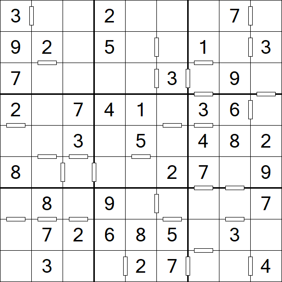 Consecutive Sudoku - Simple