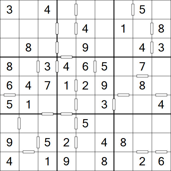 Consecutive Sudoku - Simple