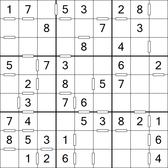 Consecutive Sudoku - Simple
