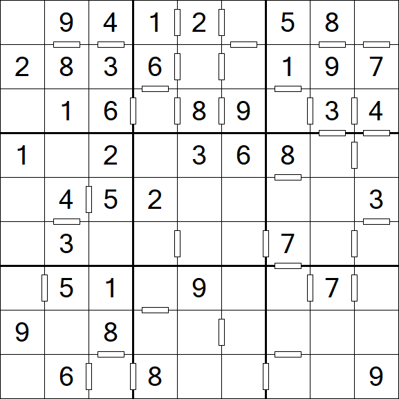 Consecutive Sudoku - Simple