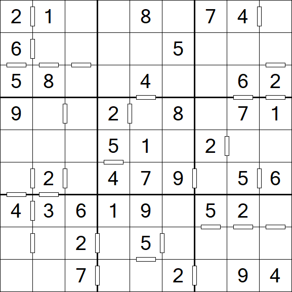 Consecutive Sudoku - Simple