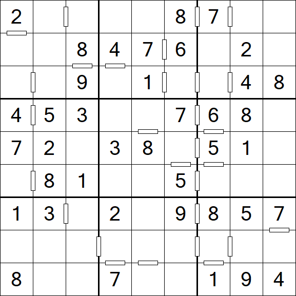 Consecutive Sudoku - Simple