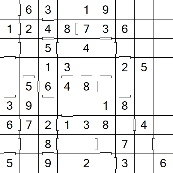 Consecutive Sudoku - Fácil