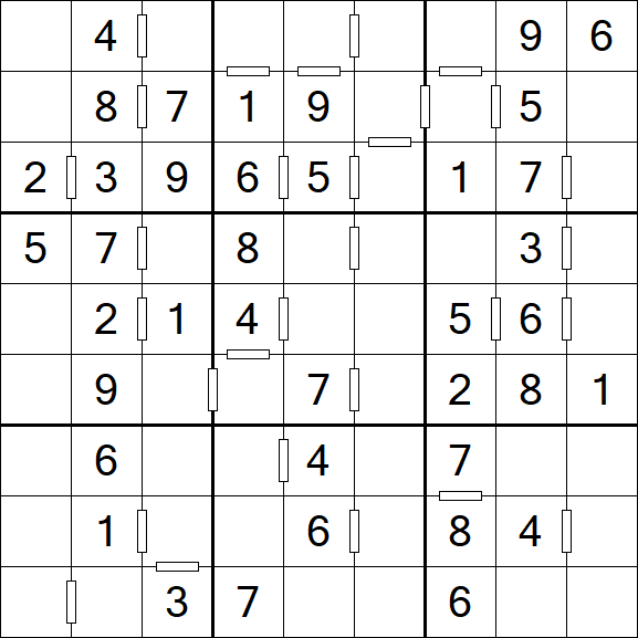 Consecutive Sudoku - Simple