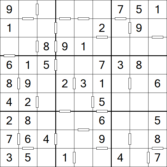 Consecutive Sudoku - Fácil