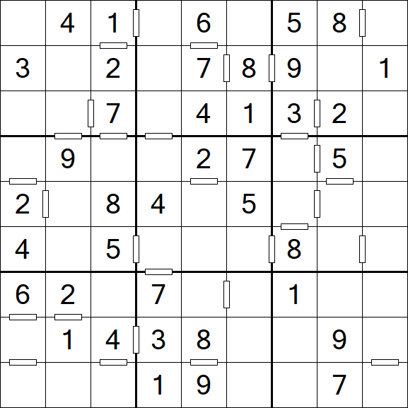 Consecutive Sudoku - Fácil