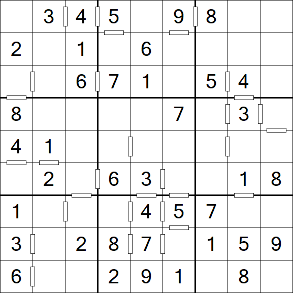 Consecutive Sudoku - Easy
