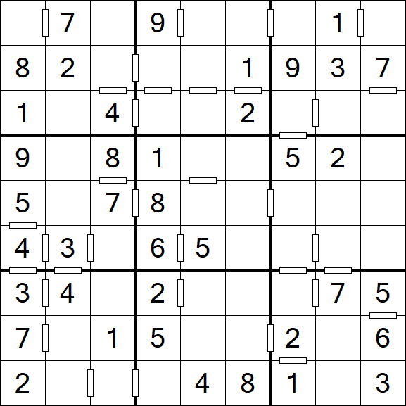 Consecutive Sudoku - Fácil