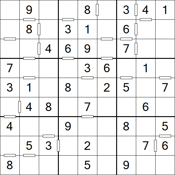Consecutive Sudoku - Fácil