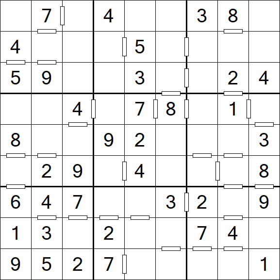 Consecutive Sudoku - Simple