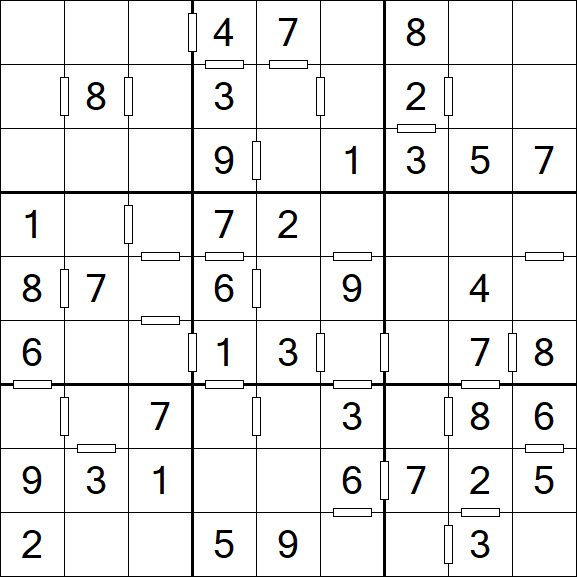 Consecutive Sudoku - Simple
