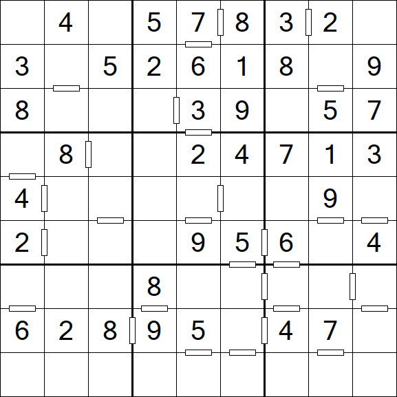 Consecutive Sudoku - Simple