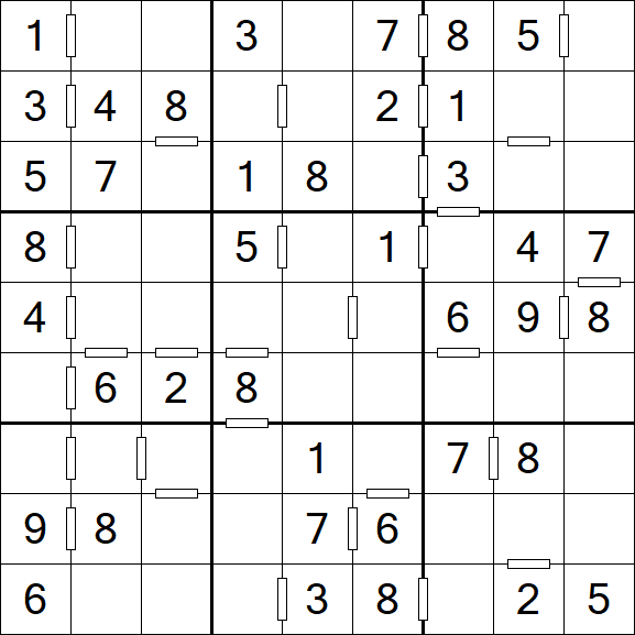 Consecutive Sudoku - Fácil