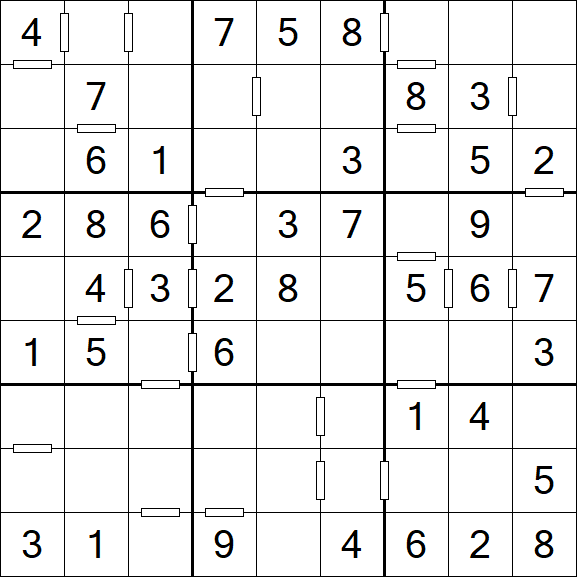 Consecutive Sudoku - Simple