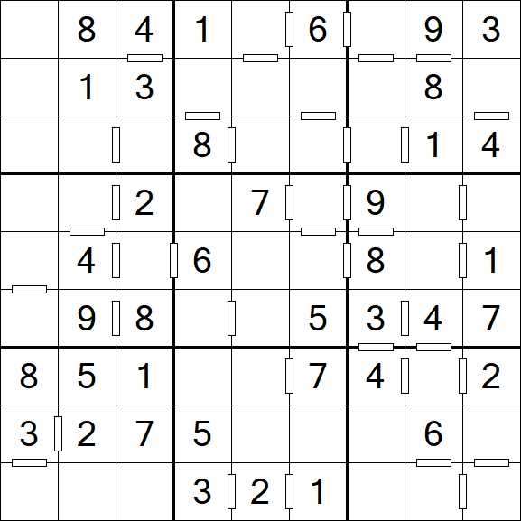 Consecutive Sudoku - Simple