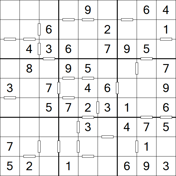 Consecutive Sudoku - Simple