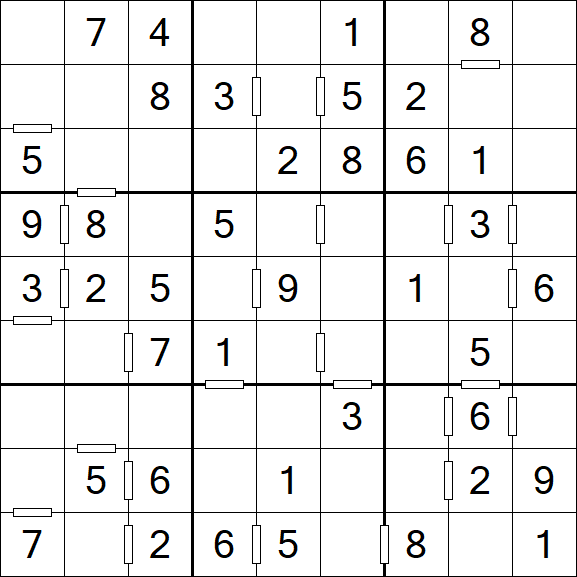 Consecutive Sudoku - Simple