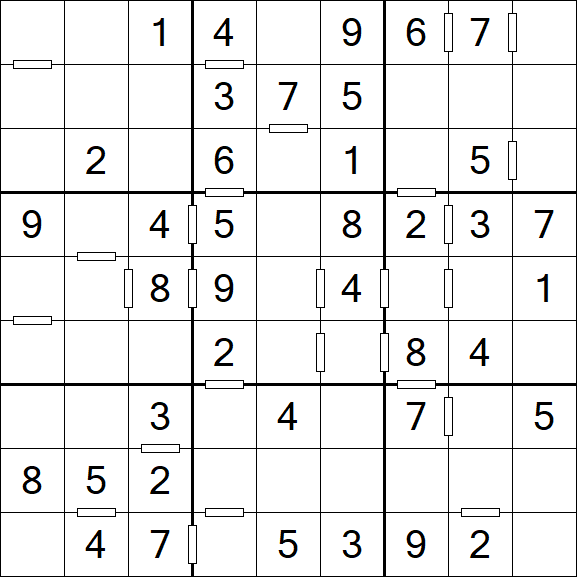 Consecutive Sudoku - Easy