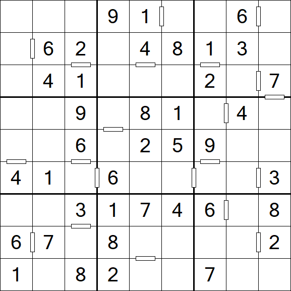 Consecutive Sudoku - Simple
