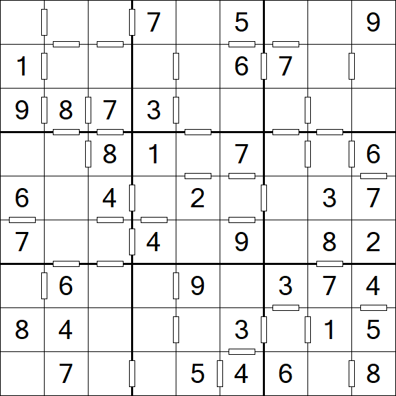 Consecutive Sudoku - Simple