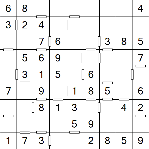 Consecutive Sudoku - Simple
