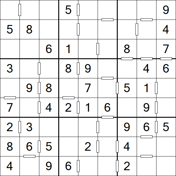 Consecutive Sudoku - Simple