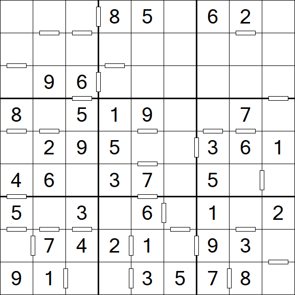 Consecutive Sudoku - Simple
