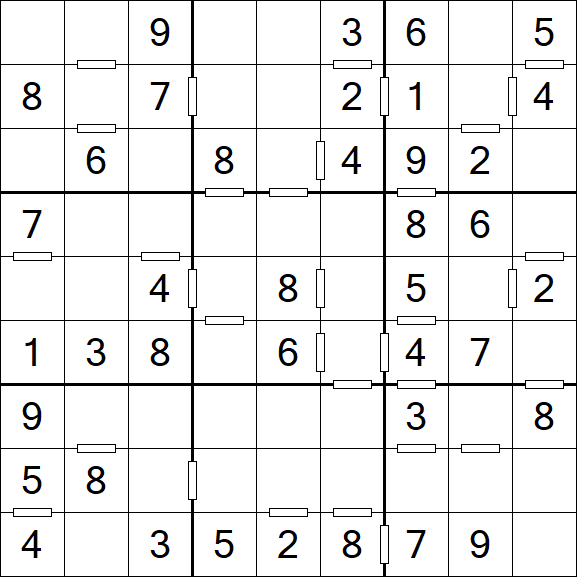 Consecutive Sudoku - Simple