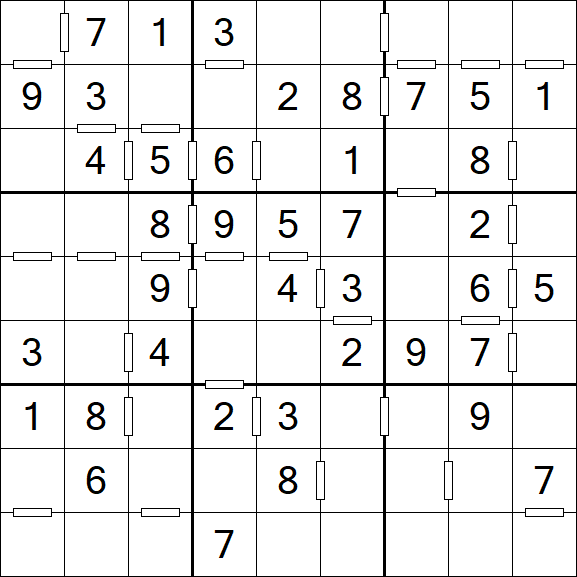 Consecutive Sudoku - Simple