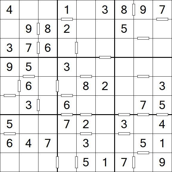 Consecutive Sudoku - Simple